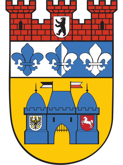 Das Wappen des Bezirks Charlottenburg-Wilmersdorf