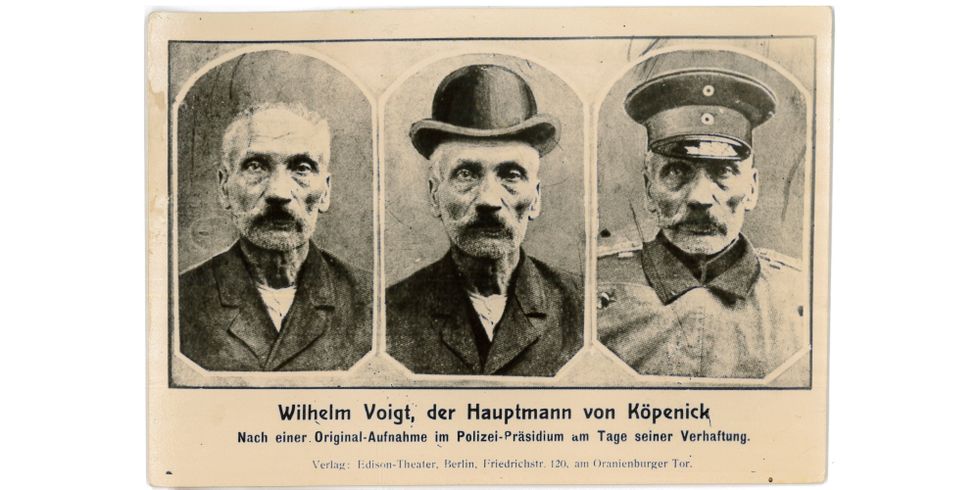 Wilhelm Voigt Postkarte