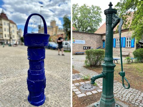 Trink- und Notbrunnen - Gegenüberstellung