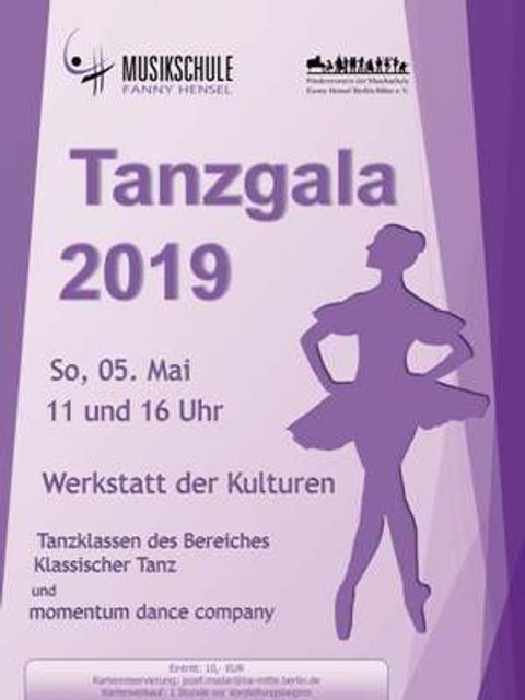 Plakat Tanzgala 2019