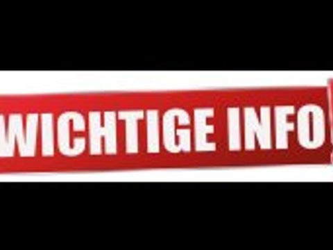 wichtige Info