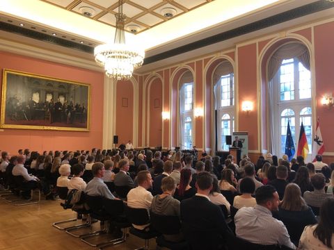 Rede von Herrn Wolfgang Schyrocki bei der Zeugnisübergabe der VfA