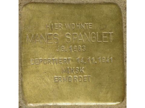 Stolperstein Manes Spanglet