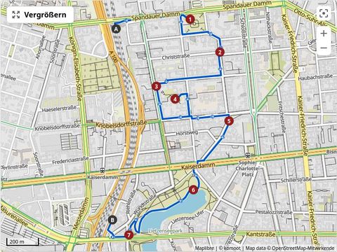 Route Charlottenburg