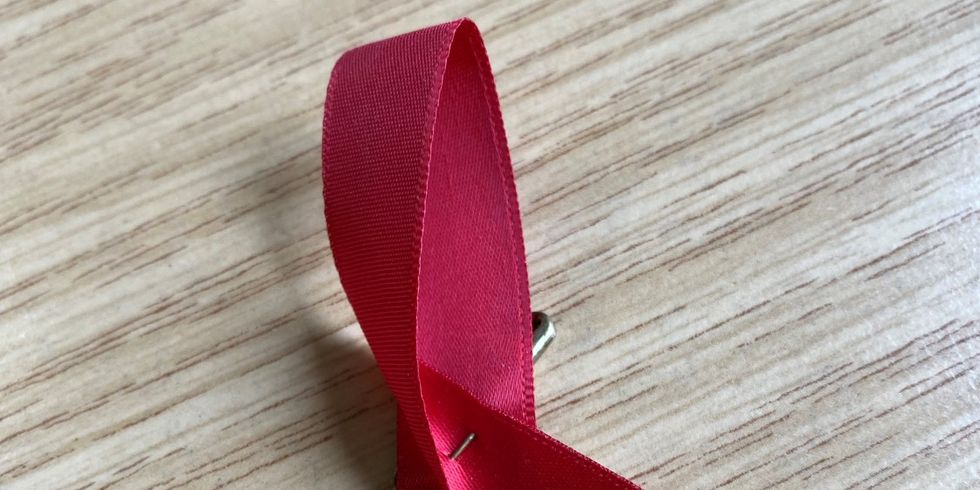 Schleife Welt-AIDS-Tag