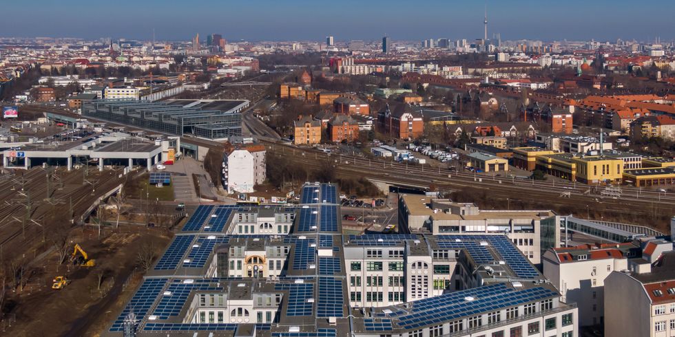 Photovoltaikanlage der GSG Berlin