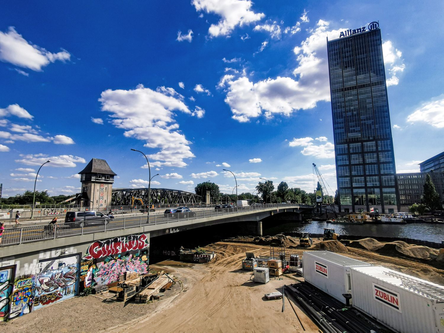 Elsenbrücke im Juli 2020