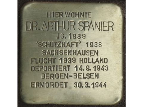 Spanier, Arthur, Sächsische Straße 5