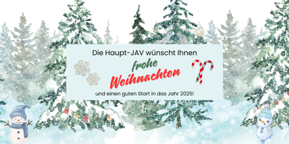 Weihnachtsgrüße der HJAV