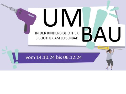 Grafik zum Umbau in der Kinderbibliothek der Bibliothek am Luisenbad