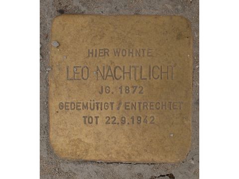 Stolperstein Leo Nachtlicht