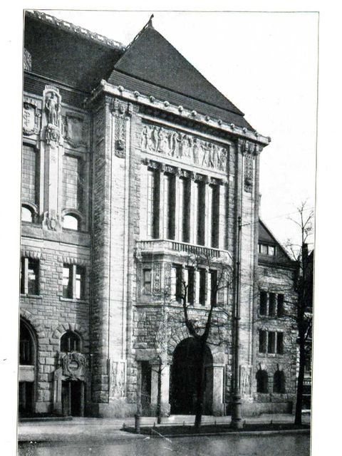 Erweiterungsbau Heinrich Seeling 1911