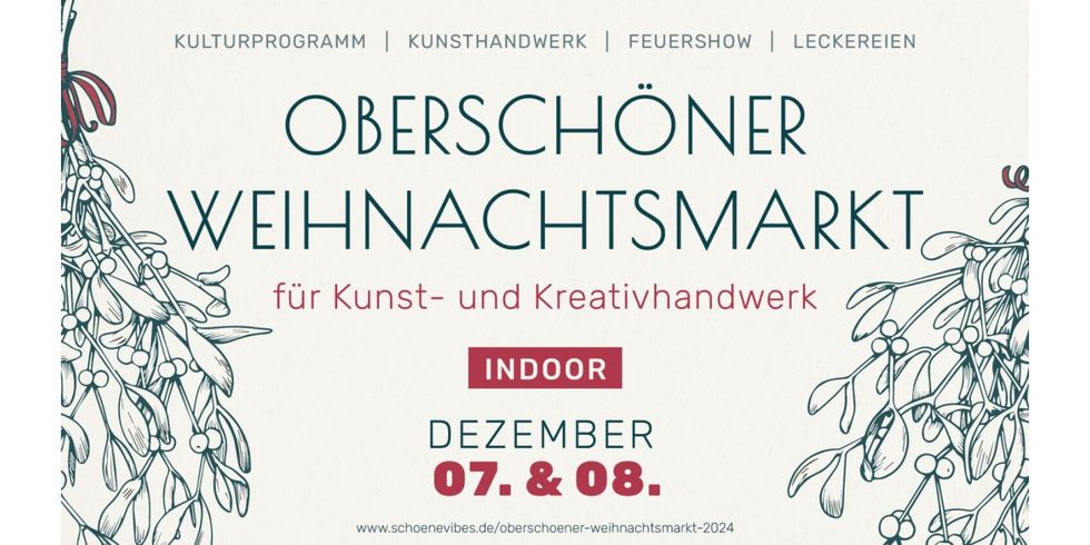 Banner Oberschöner Weihnachtsmarkt