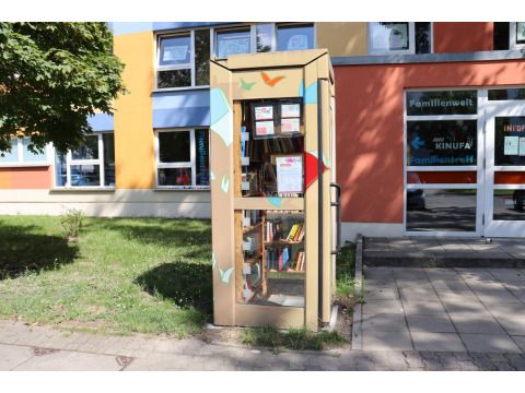 Bücherbox AWO KINUFA Kinder- und Familientreff