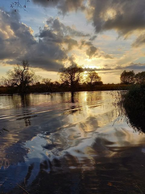 Havel bei Sonnenuntergnag