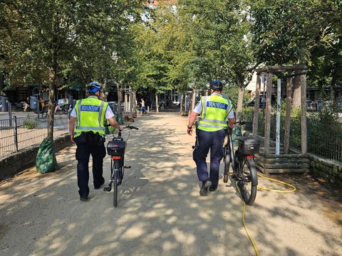 Fahrradstaffel Ordnungsamt