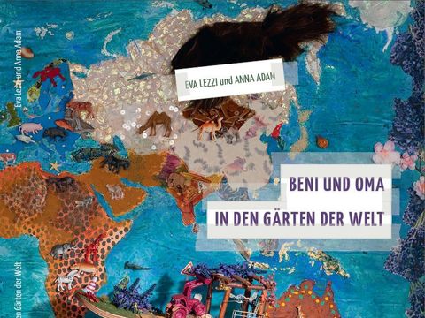 Buchcover "Beni und Oma in den Gärten der Welt"