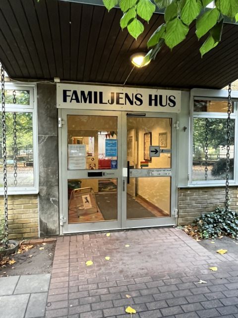 Tür vom Familiencenter