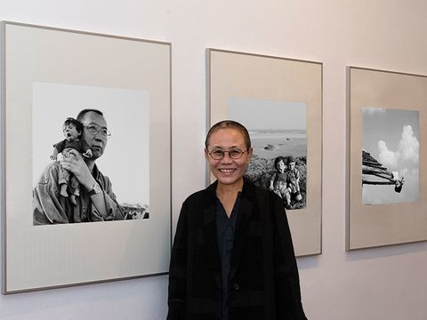 Bildvergrößerung: Ausstellungsansicht mit Liu Xia