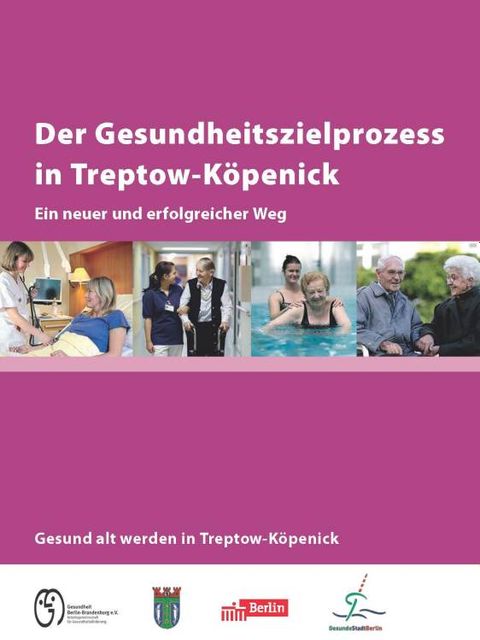 Deckblatt Broschüre Gesundheitszielprozess Treptow-Köpenick