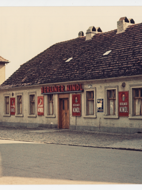 Historische Aufname vom ehemaligen Büdnerhaus Lindenpark von 1955