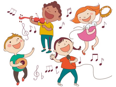 Kinder machen Musik