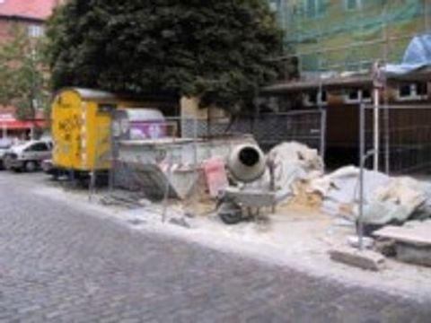 Bild zeigt eine Straßenbaustelle