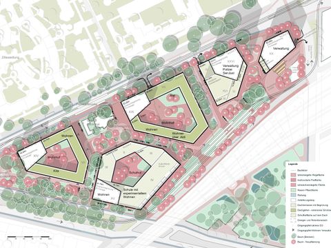 Bildvergrößerung: Masterplan „ULAP-Quartier / Invalidenstraße“