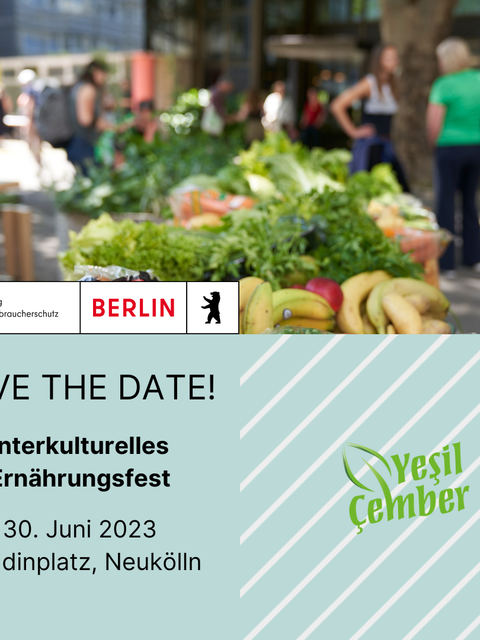 SAVE THE DATE - Interkulturelles Ernährungsfest