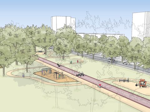 Visualisierung Beispiel Lichtenberger Straße