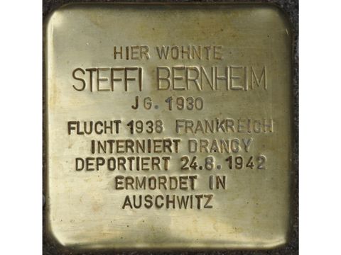 Stolperstein Steffi Bernheim