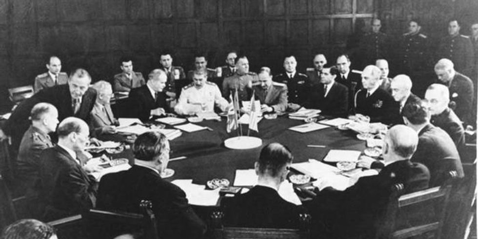 Die Potsdamer Konferenz der Siegermächte der Antihitlerkoalition, 17.7. bis 2.8.1945