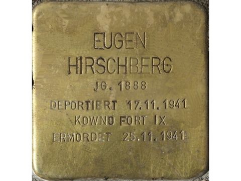 Bildvergrößerung: Stolperstein Eugen Hirschberg