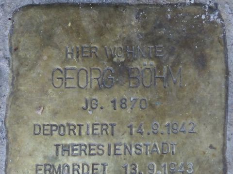 Stolperstein Georg Böhm