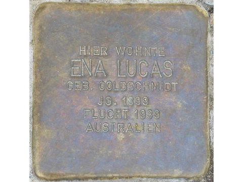 Stolperstein Ena Lucas