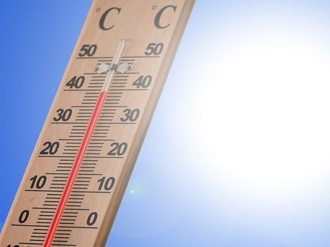 Bildvergrößerung: Thermometer 40 Grad Klima-Talk