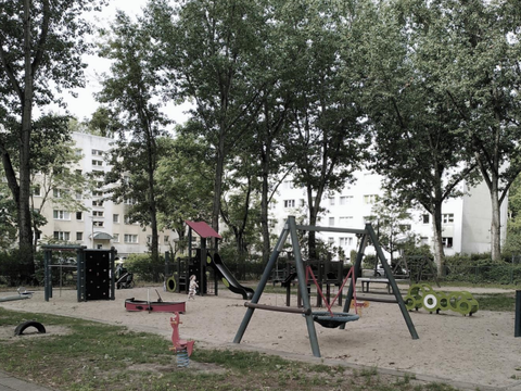 Aktueller Spielplatz Huronseestraße