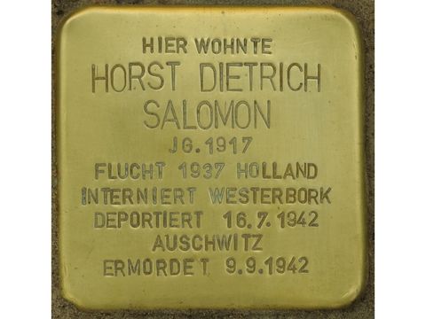 Horst Dietrich Salomon - Aßmannshauser Straße 10a