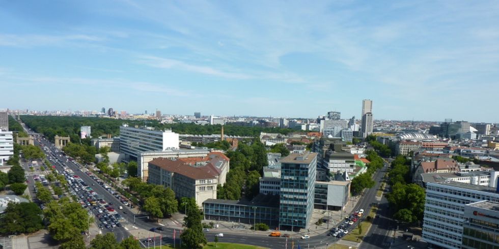 Sicht über den Campus Charlottenburg.