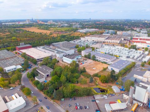 Grünes Kraftwerk in Marienfelde