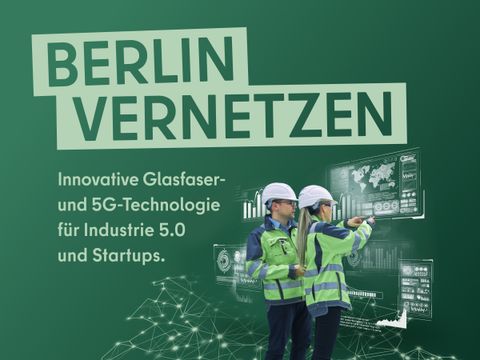 Innovative Glasfaser- und 5G-Technologie für Industrie 5.0 und Startups