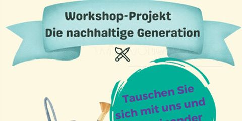 Grafik zum Workshop-Projekt: Die nachhaltige Generation