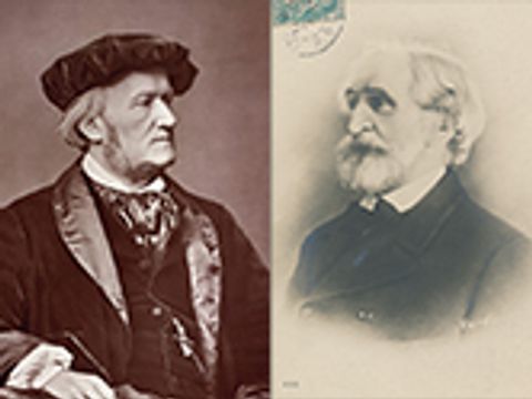 Richard Wagner und Guiseppe Verdi