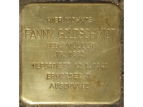 Stolperstein Fanny Goldschmidt