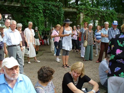 Im Garten der Villa Harteneck, Foto: KHMM