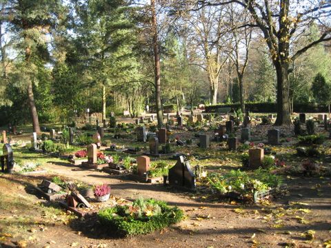 Bepflanzte Urnenwahlgrabstätten Friedhof In den Kisseln