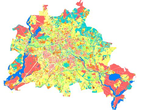 Bodennahe Windgeschwindigkeiten am Tag