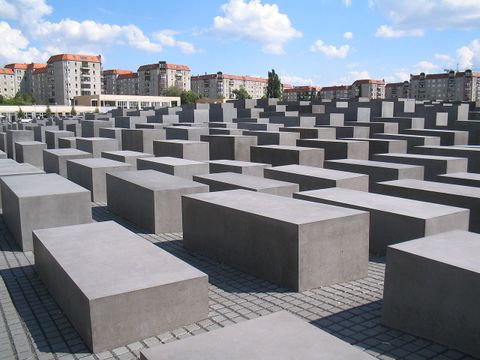 Holocaust-Mahnmal in Berlin (2006)