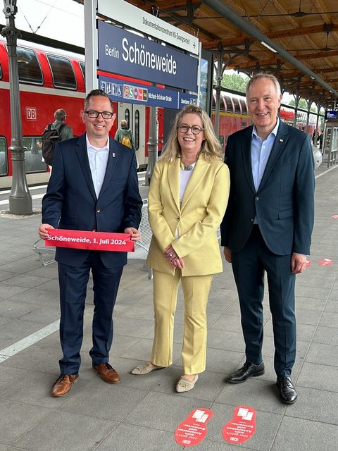 Wiedereröffnung des S- und Regionalbahnhofs Schöneweide