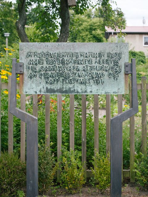 Bildvergrößerung: Denkmal Kapp-Putsch